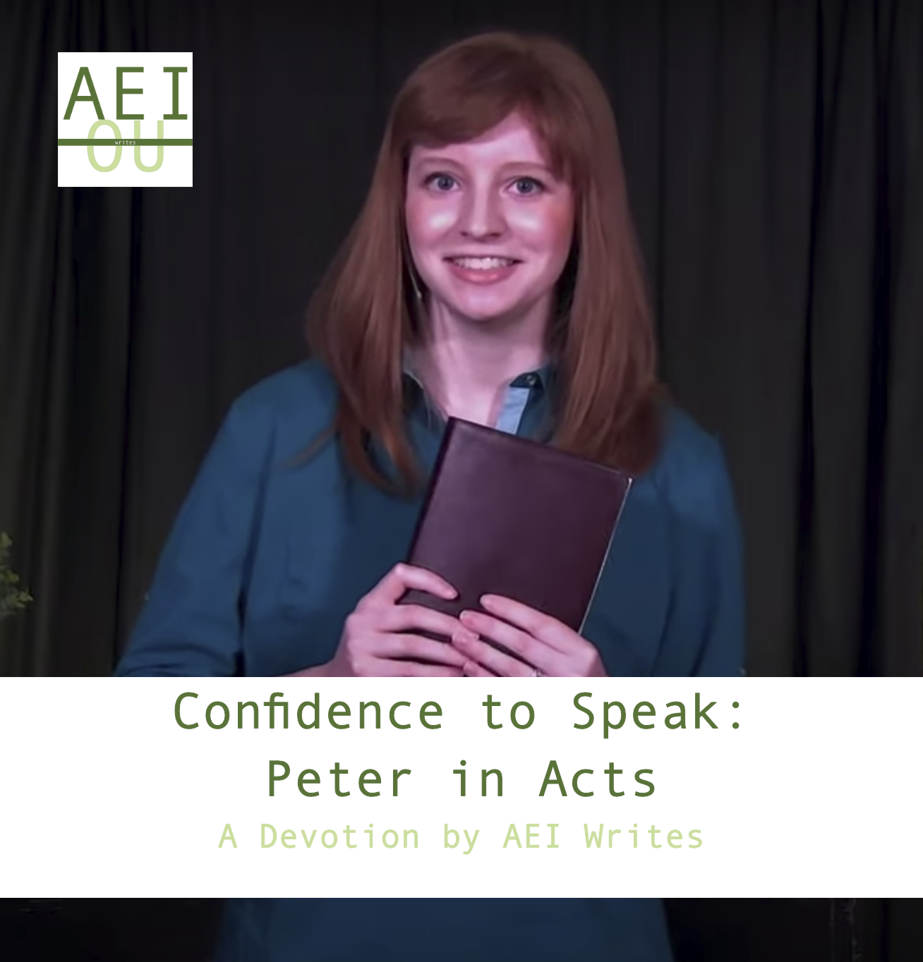Confidence to Speak: Peter in Acts